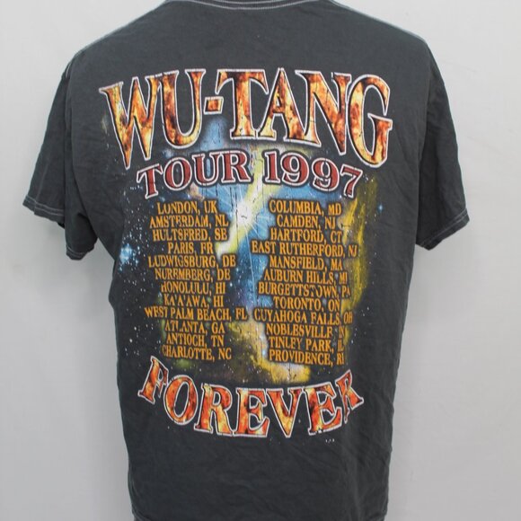 Wu-Tang Forever Tour 1997 Size Medium Black Adult Tshirt - Picture 7 of 12